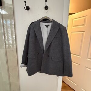 Womens Gray Blazer